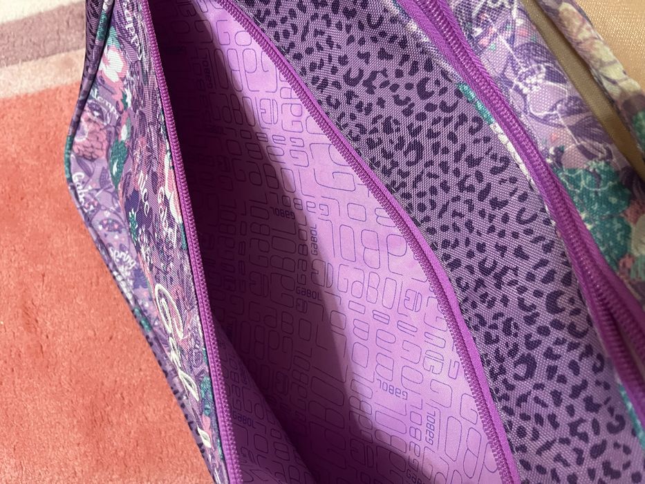 Gabol чанта за лаптоп бизнес лилава