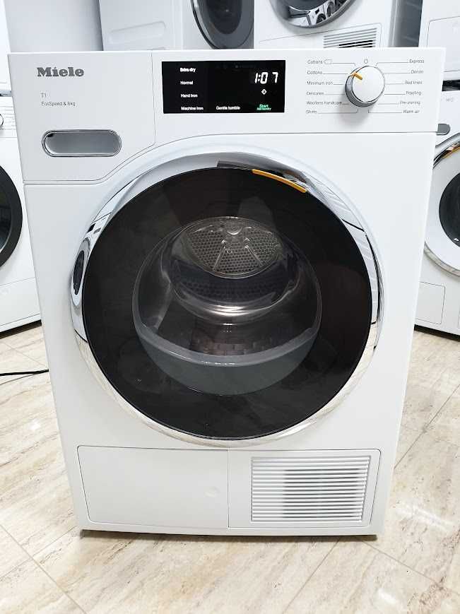Miele T1 EcoSpeed Сушилня с Термопомпа и Аларма Миеле 12м Гаранция