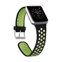 Curea ceas Apple Watch 42 44 45 49mm ( bratara strap sport silicon )