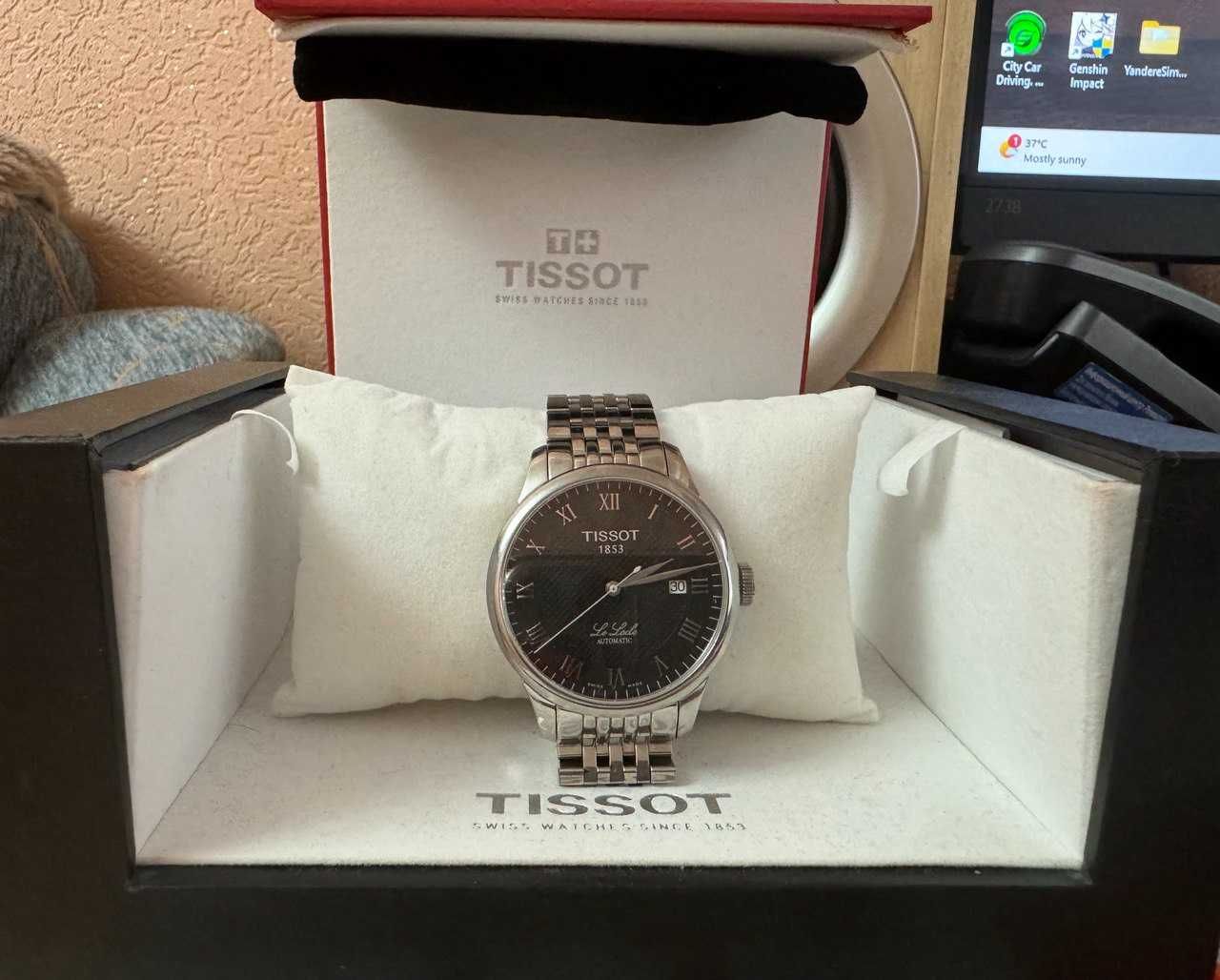 Мужские наручные механические часы "Tissot Le Locle"