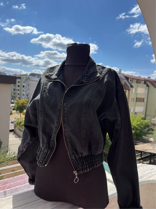 Дамско дънково яке