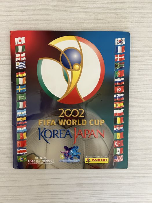 Panini World Cup 2002 – напълно попълнен албум (оригинал)