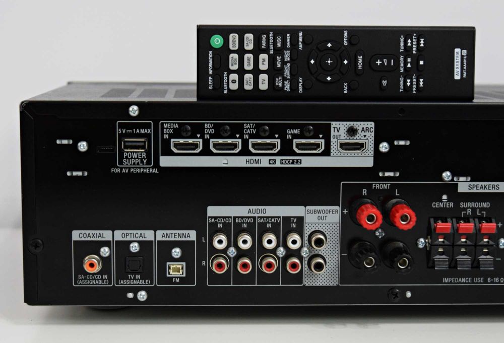 Amplificator 5.2 Sony STR-DH 590, Receiver Bluetooth, HDMI