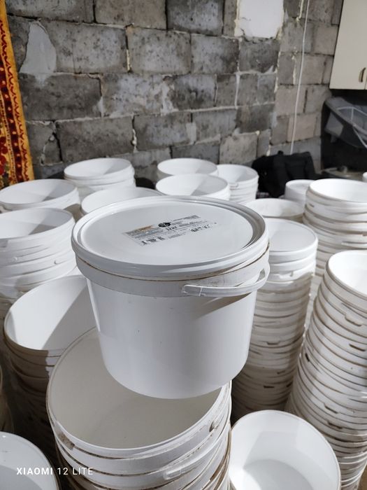 Продам ведро! Абсолютно чистые. 12л. 500 тг за штуку