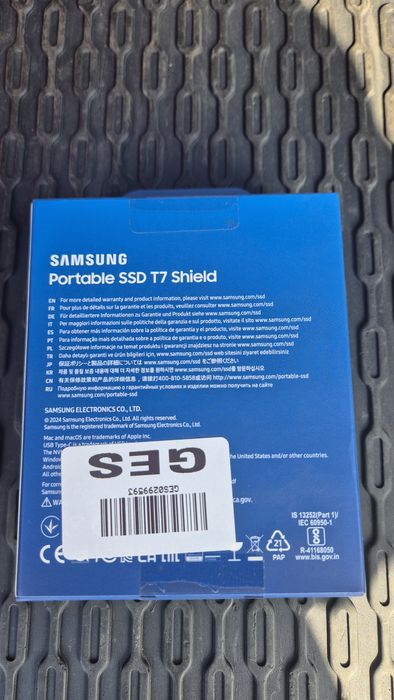 SSD extern SAMSUNG T7 Shield 2TB