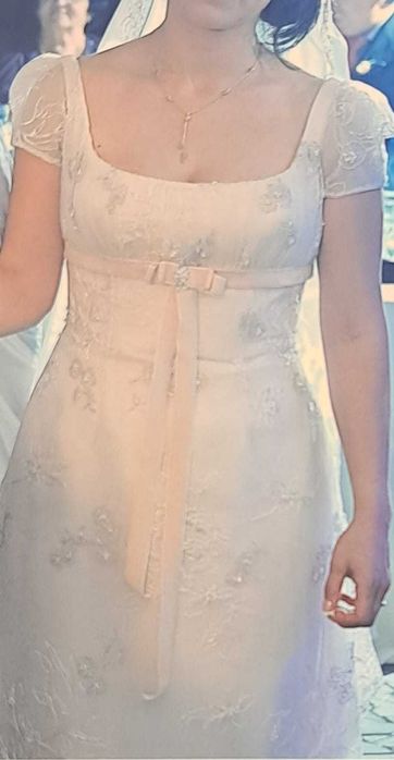 Rochie de mireasă Pronovias,  2022, culoare Ivory,  masura S.