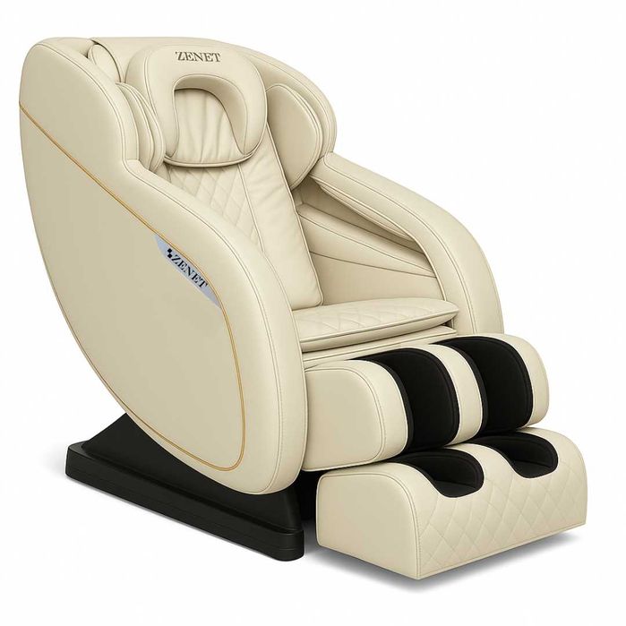 Масажен стол ZENET ZET-1288 с нагревателна функция, бежов