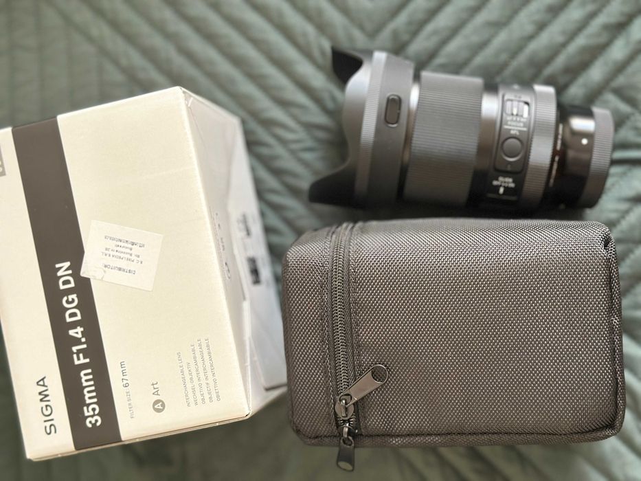 Obiectiv Sigma 35mm F1.4 II DG DN Art Obiectiv Foto Mirrorless Sony +