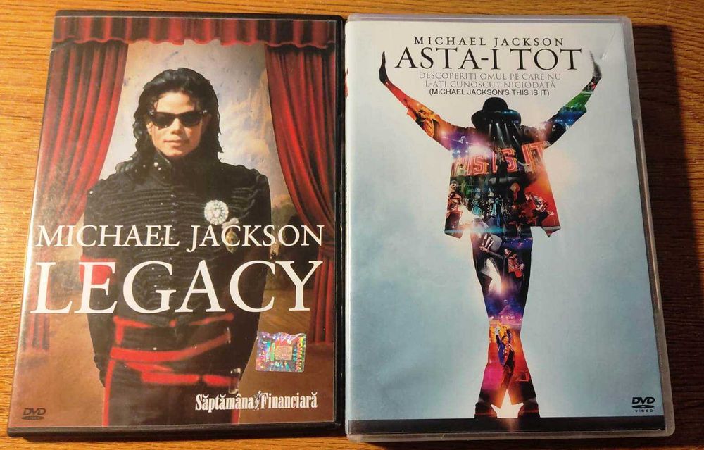 Vand  DVD-uri originale cu Michael Jackson