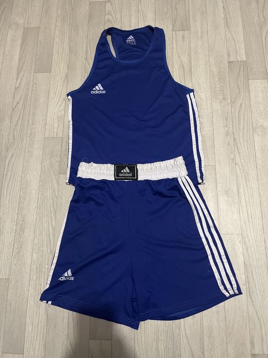 Баксерская форма Adidas синева  цвета