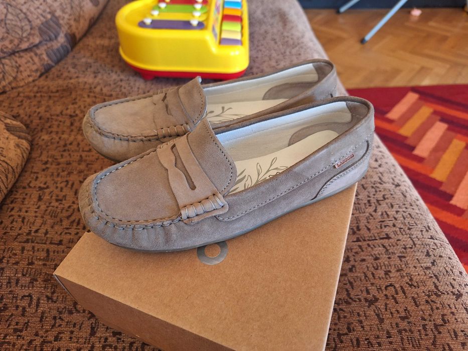 Mocasini din piele mas 32