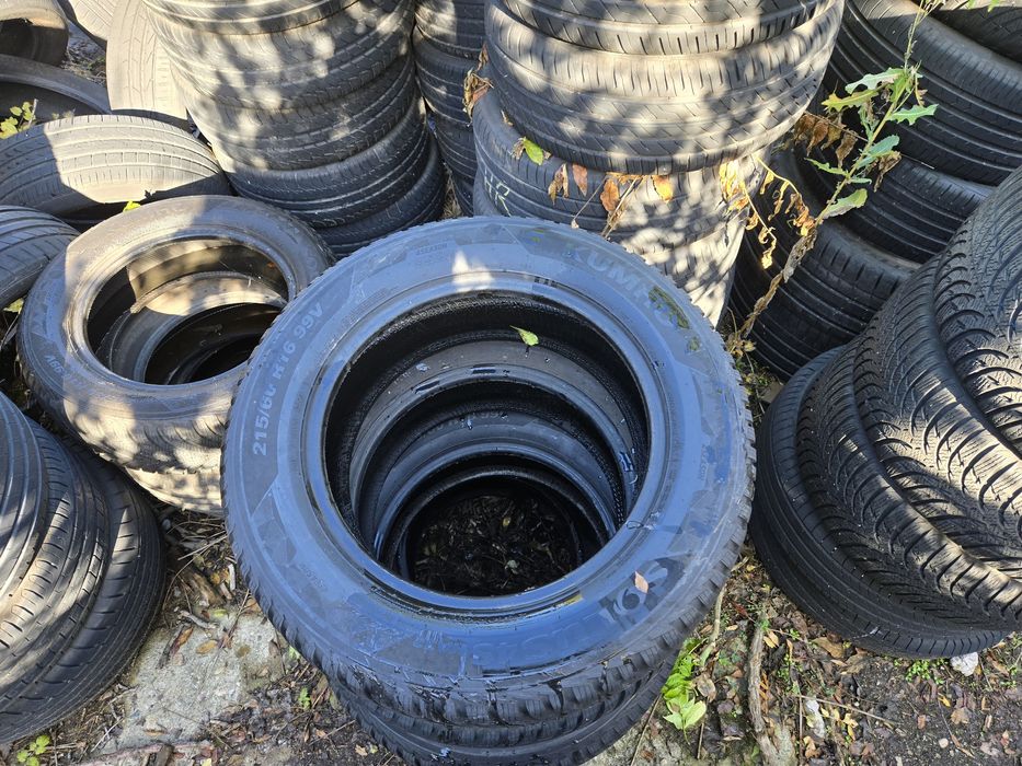 4бр. 215 60 16 Kumho всесезонни.