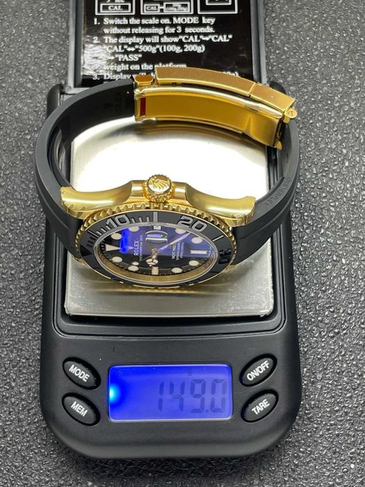 Rolex Yacht-Master 42mm злато/каучук