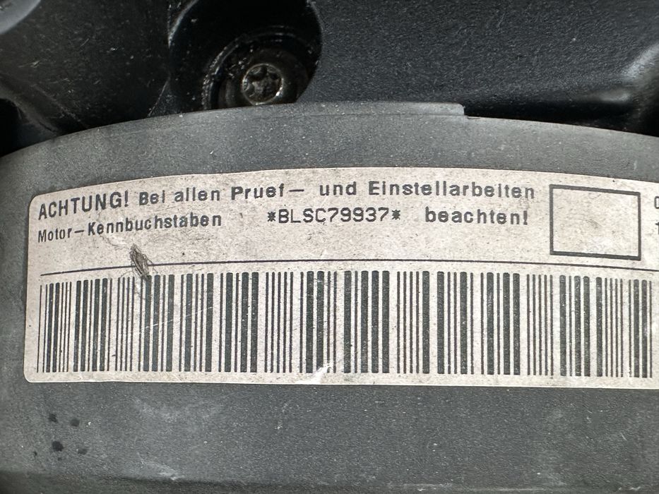 Двигател 1.9tdi - BLS !!! TOP!!! 137 326km!!!