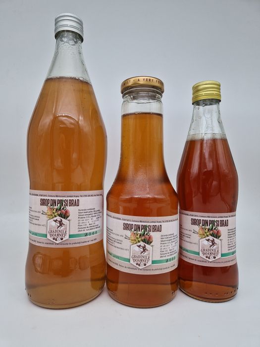 Sirop din muguri de pin și brad