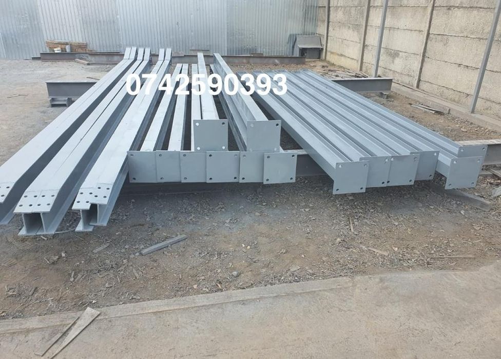 Vand structura hala metalica 12x30h4,5
