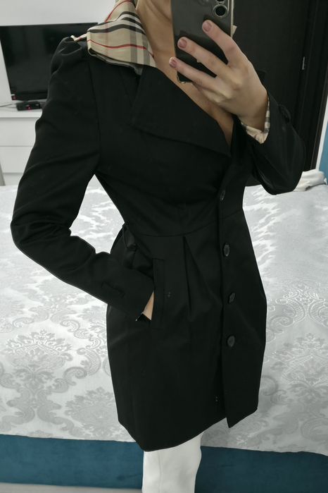 Palton Negru Elegant