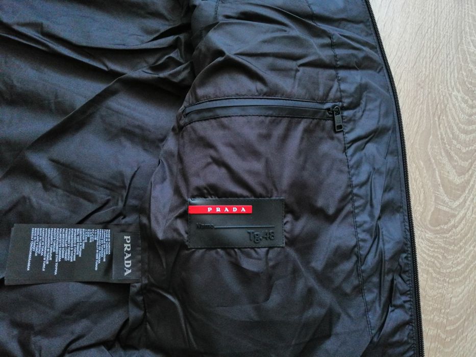 Prada мъжки елек в черен и матов цвят S M L XL