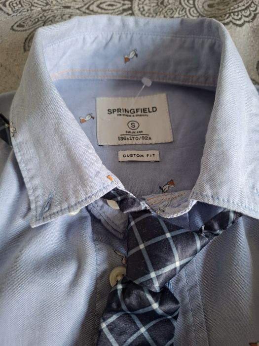 Sacou copii mânecă 58 lungime 70 camasa și cravata