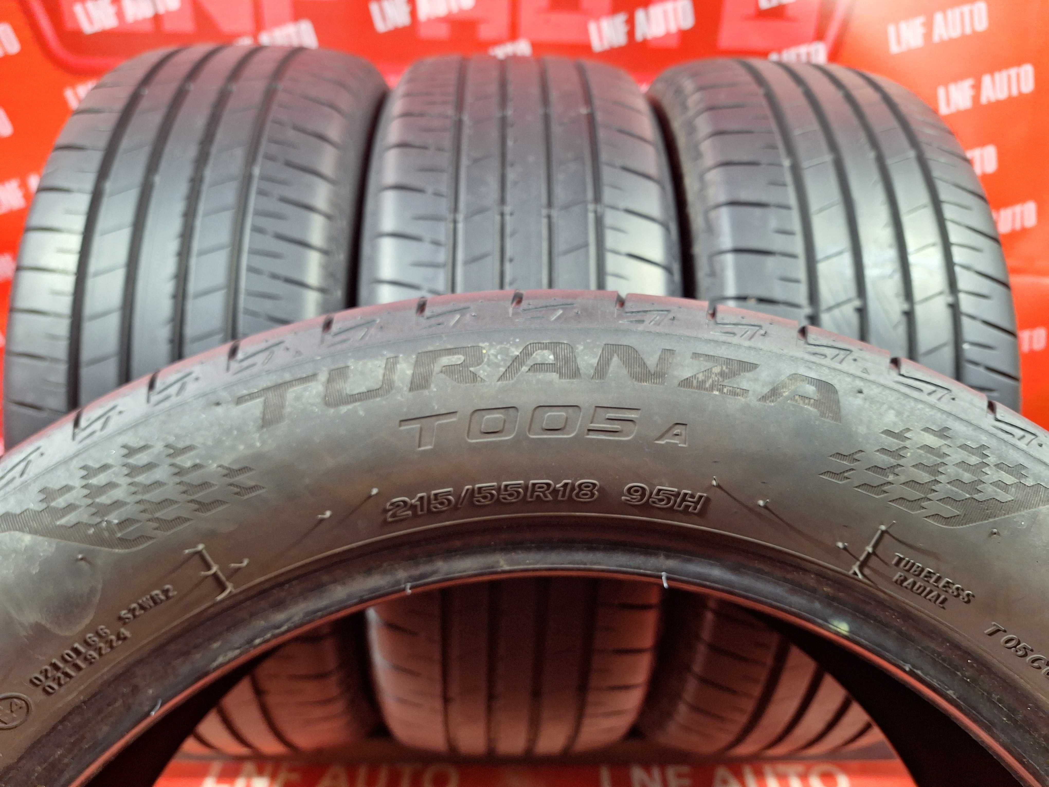 Anvelope de VARA - 215/55/18 - Bridgestone - 6.42 MM - DOT 2020 !