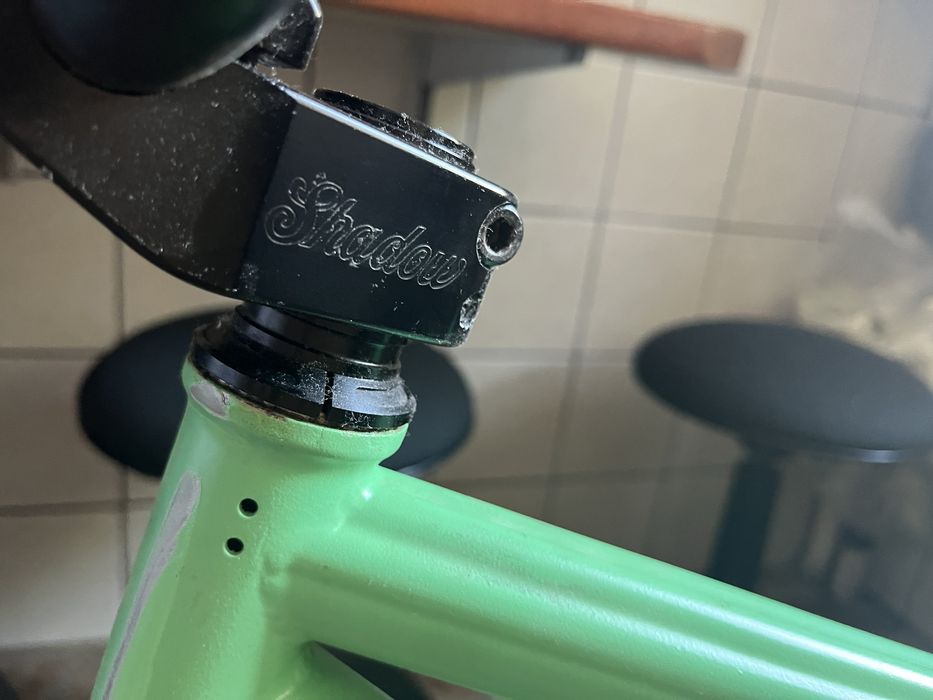 Bmx echipat cu piese pro