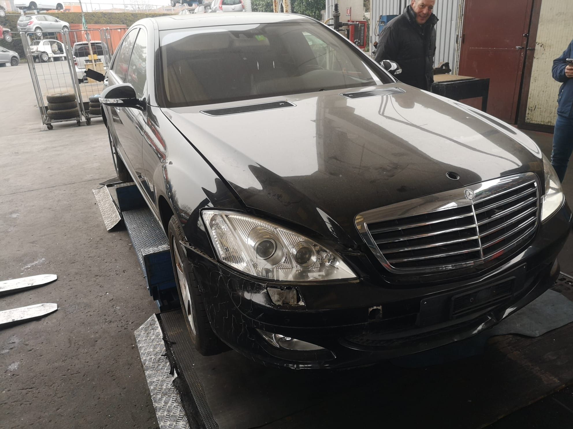 Capota mercedes s class w221 an 2009