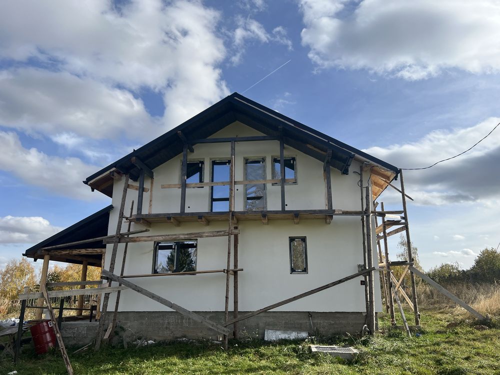 Vand Teren+Casa Finisata ( Posibil afacere cabana de Inchiriat)