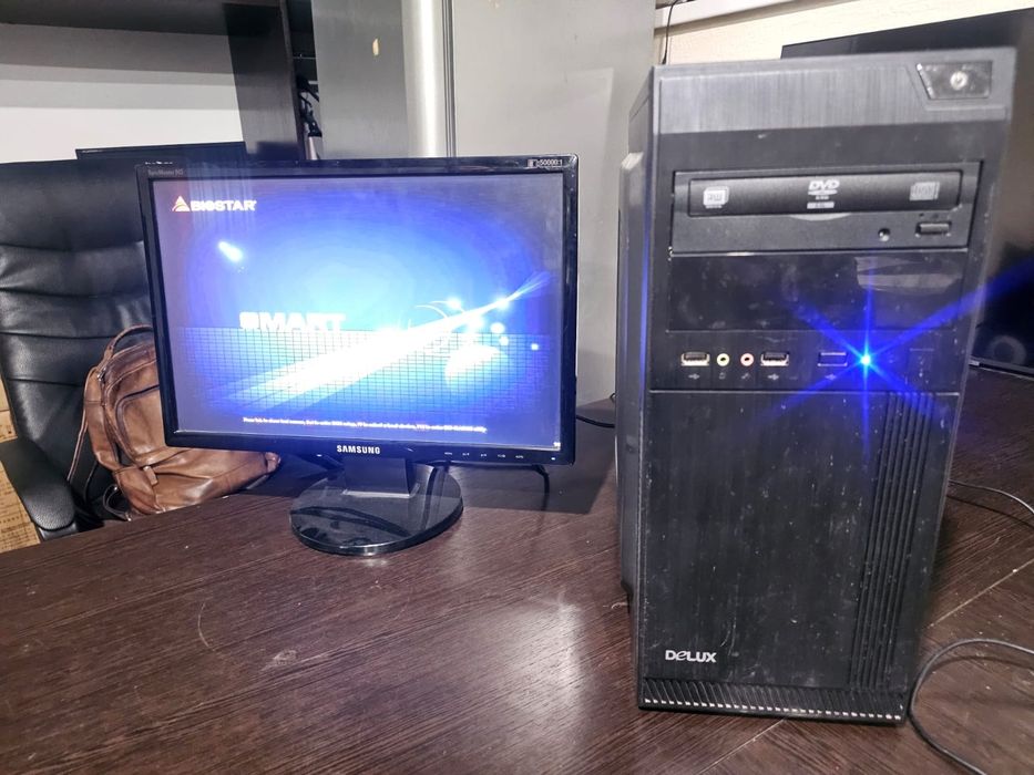 шустрый компьютер системный блок монитор Hp290g1 принтер мфу ps4 диск