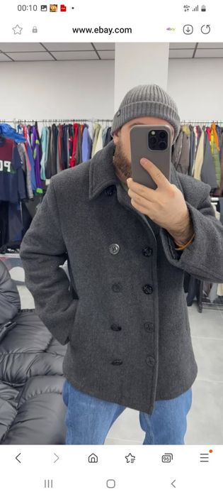 Пальто шерстяное бушлат