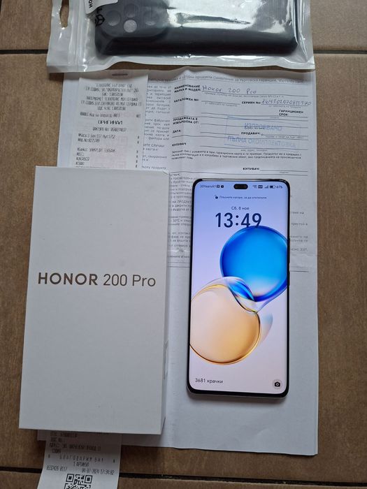 Honor 200 Pro 12/512 Гаранция
