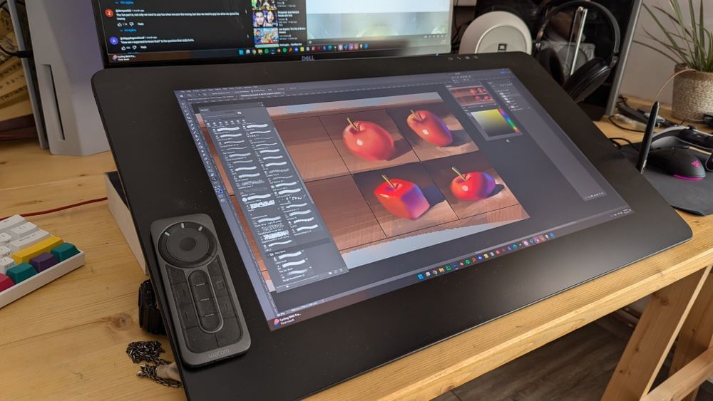 Tabletă Grafică Wacom Cintiq 24 Pro Stare Perfectă, Cutie și Accesorii