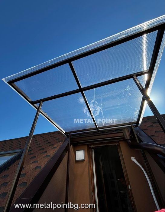 Гаражи и навеси с метална конструкция