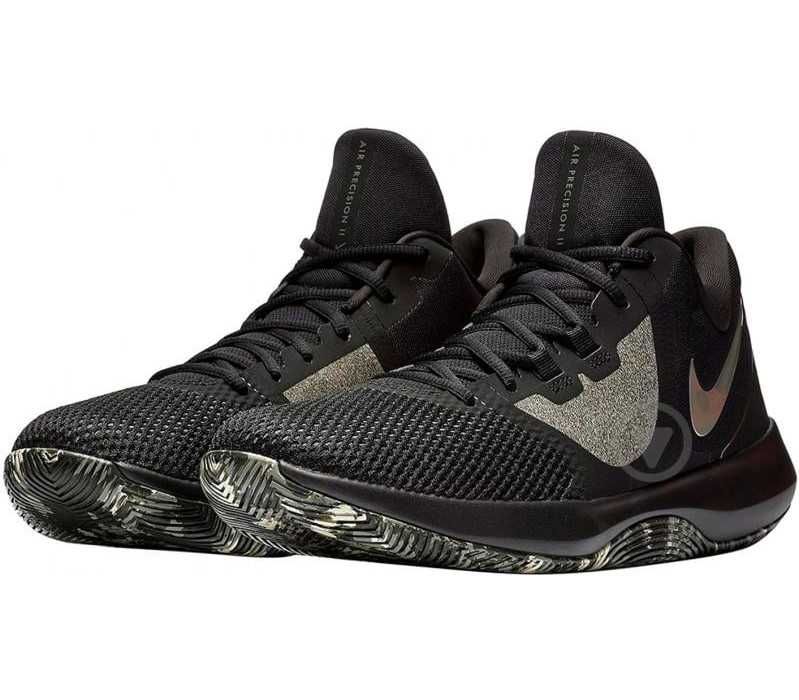 adidasi baschet Nike Precision II, Negru/Gri, 43->NOU,SIGILAT,eticheta