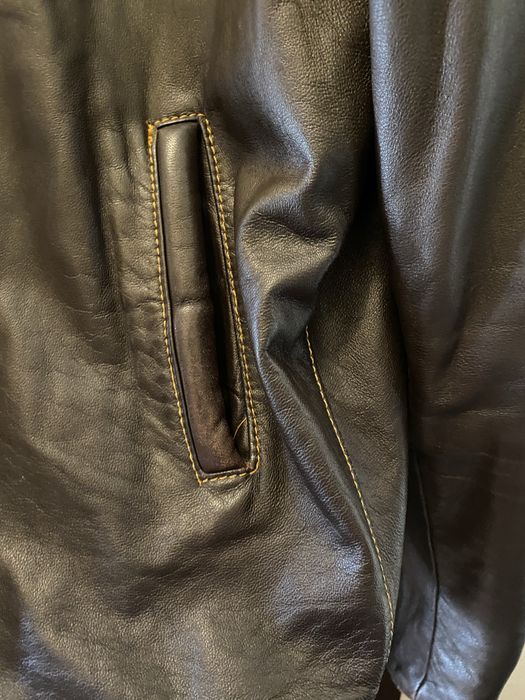 Мъжко кожено яке естествена кожа xxl