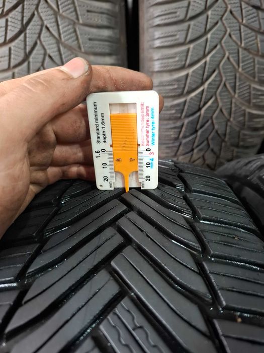 2 Зимни гуми Мишелин 195/65/15 ДОТ23 (безплатно поставяне)