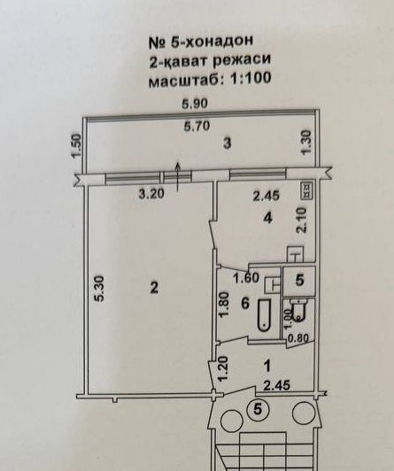 1 хонали квартира