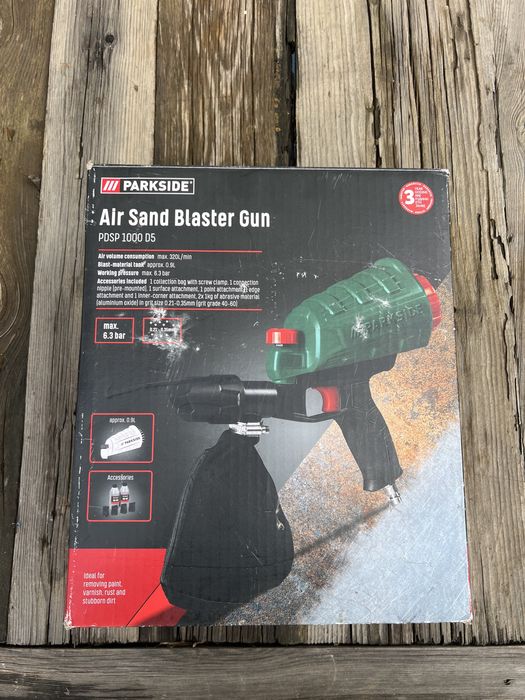 Пневматичен пясокоструен пистолет