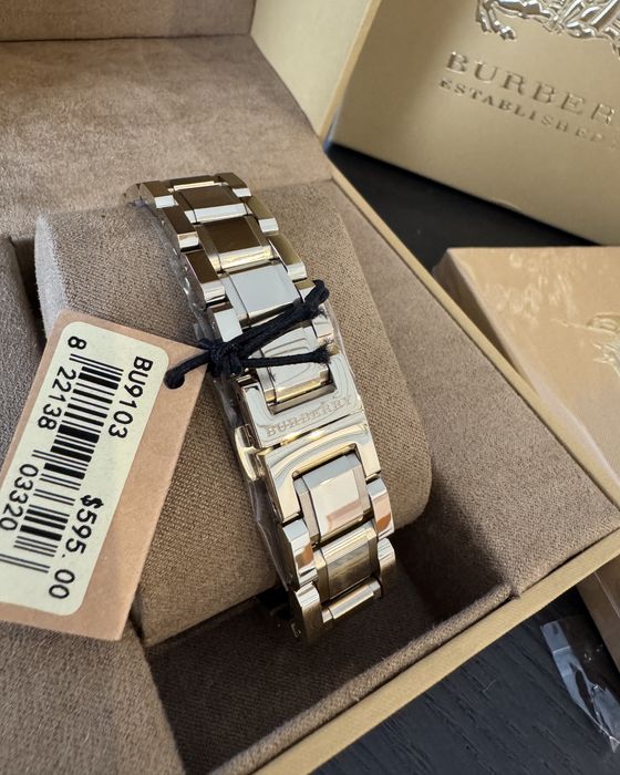 Ceas original Burberry BU9103 – auriu, nou în cutie