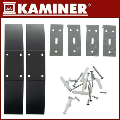 Стъклен електрически конвектор Zelva Kaminer с WiFi управление, 2500W