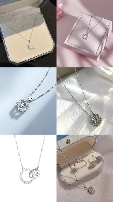 Новые украшения сталь, серебро