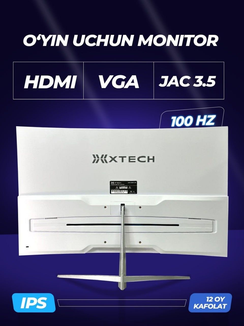 Monitor X-Tech 32 curved Igravoy monitor