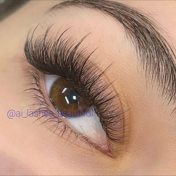 Наращивание ресниц от 5000 тг на выезд и в салоне красоты