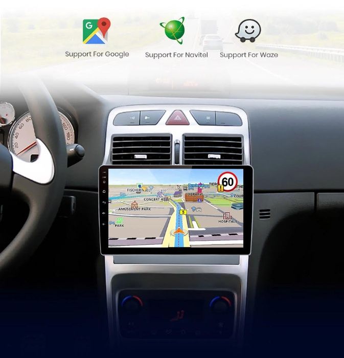 Navigatie Peugeot 307,Octa-Core sau Quad-Core,Factura+Garantie