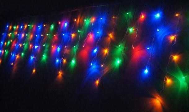 Instalatie 12m 15m 20m 25m tip turturi LED perdea franjurata 8 jocuri