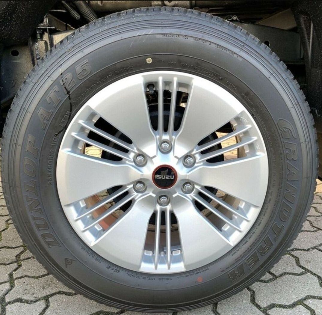 Jante 18" ISUZU D Max Dunlop AT25 Grandtrek 265 60 18