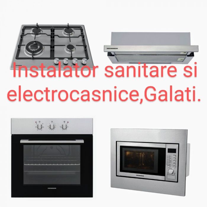 Instalator sanitare SI electrocasnice Galati