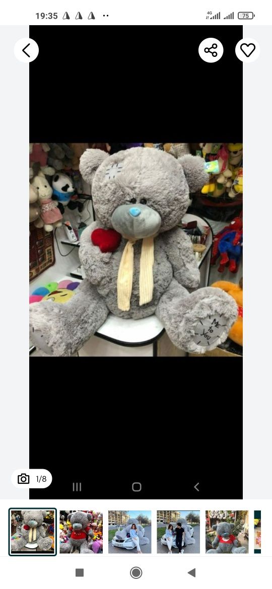 Teddy bear Mishka Teddi