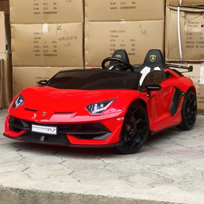 Детская машина Lamborgini Aventador SV drifting электромобиль