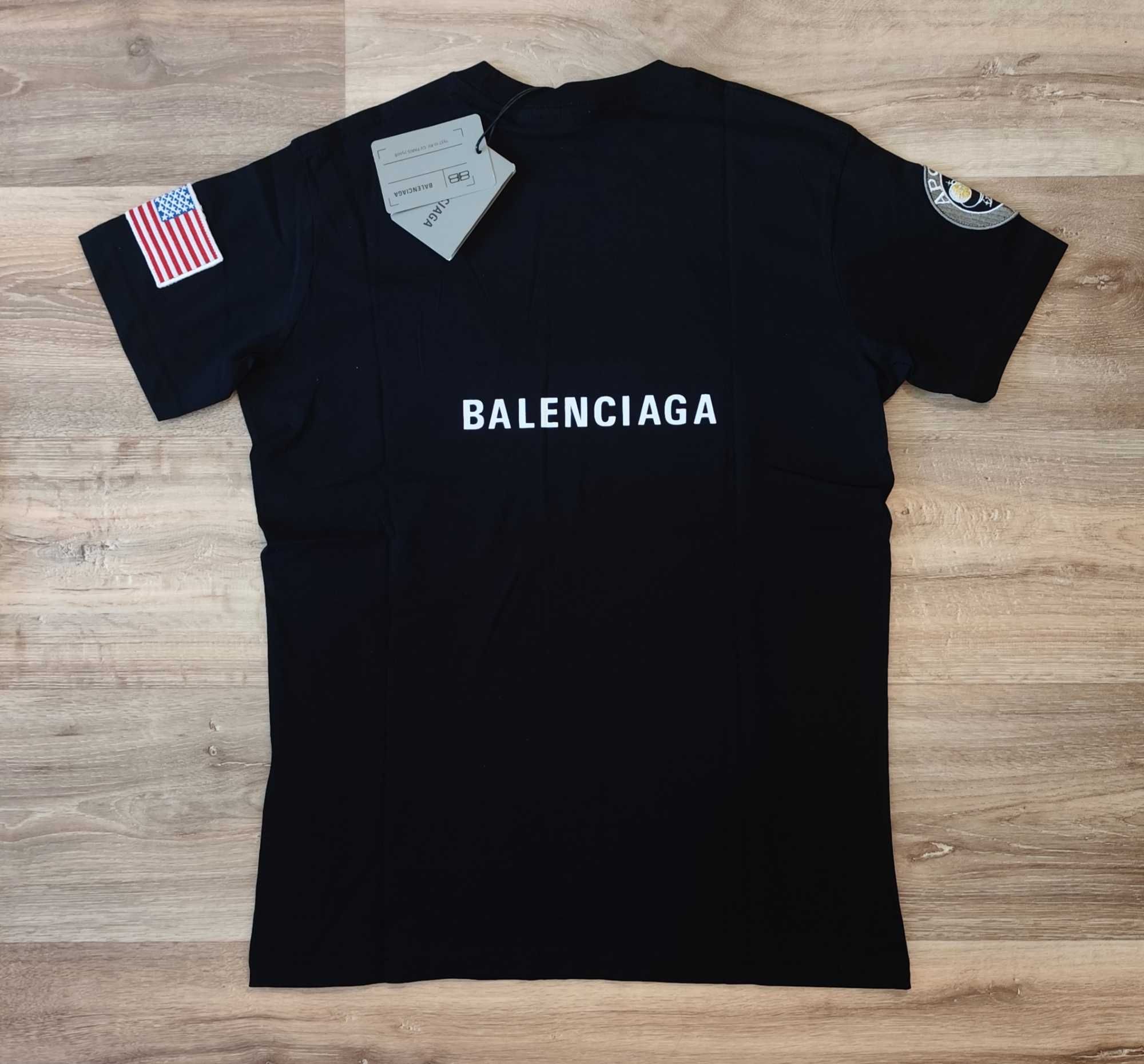 Мъжка блуза фланелка Balenciaga тениска 2024