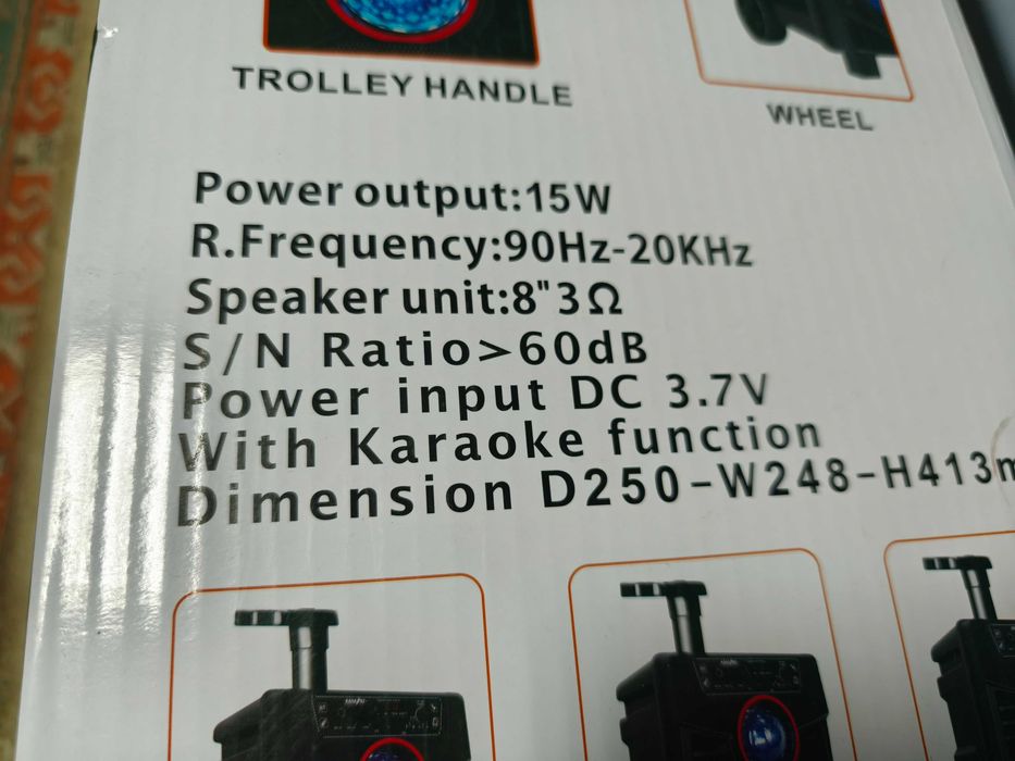 Boxa portabila bluetooth JT 820